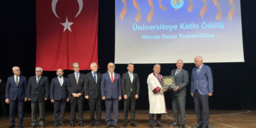 Mersin Deniz Ticaret Odası, Mersin Üniversitesi’ne Katkılarından Dolayı Ödüllendirildi